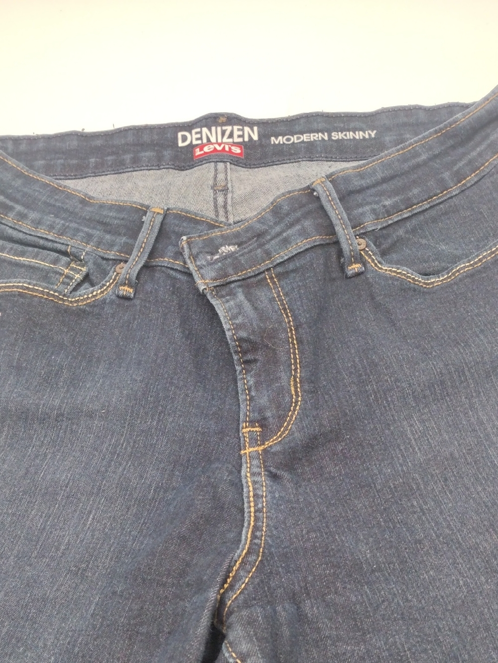 Denizen Levi's Modern Skinny Jeans - Dark Indigo Size 12 M